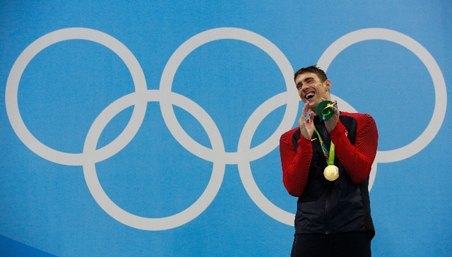 “最老”冠军菲尔普斯一夜两金 但21金还不是美国飞鱼的终点