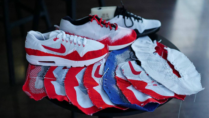 耐克给奥运定的营销主题是不信极限 先实践在了最时尚的Air Max鞋上