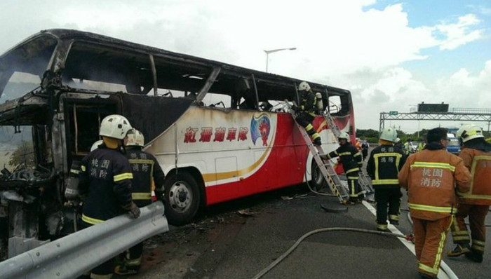 台湾,火烧车司机,大陆游客