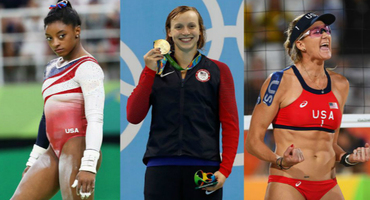 里约女运动员扛起半边天 但媒体总是更关注她们的其他身份