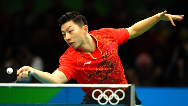 马龙直落四局赢下奥运决赛 张继科无缘卫冕乒乓球男单金牌