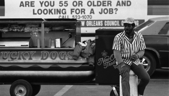 渴望的眼神：黑白照片里的新奥尔良