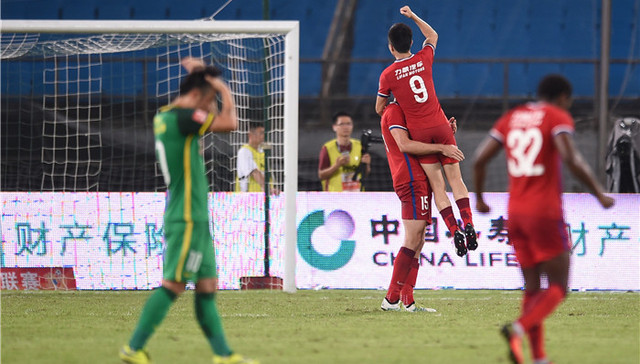 中超第22轮：一轮比赛两个纪录 上海申花&重庆力帆创造首胜历史