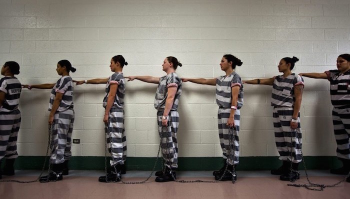 美国,监狱,女子