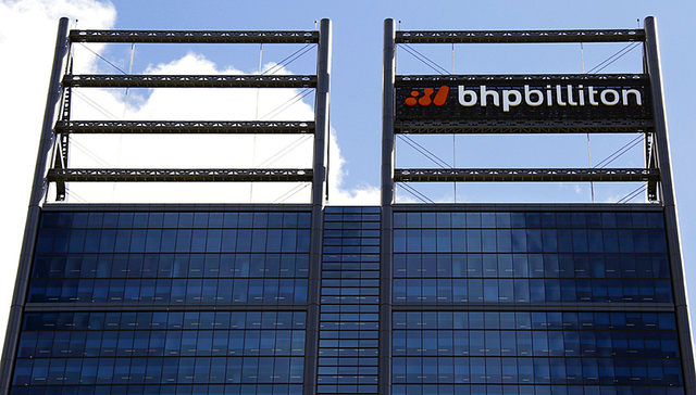 必和必拓创史上最严重亏损