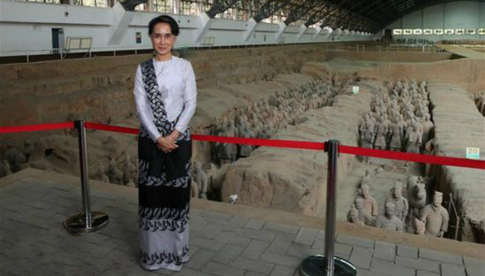 昂山素季,西安,兵马俑