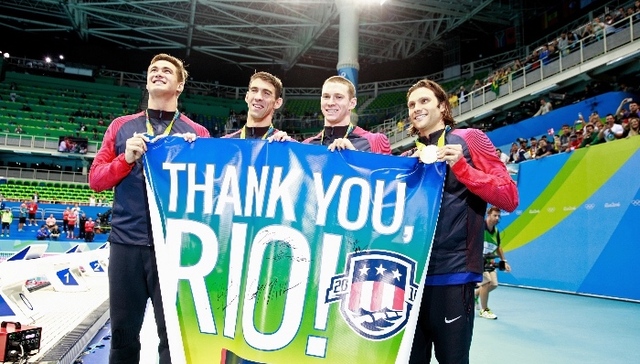【里约总结之游泳】霸主美国男女通吃狂揽半数金牌 新生代崛起铺垫四年之后