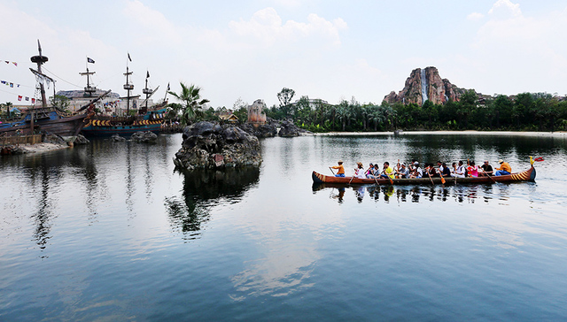 上海迪士尼乐园进入淡季