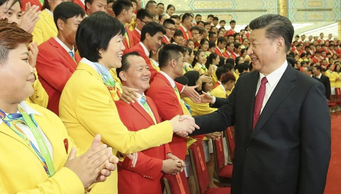 习近平,奥运会,代表团