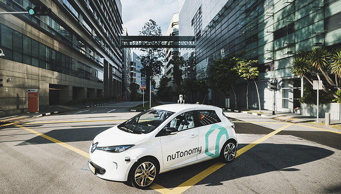 全球首批无人驾驶出租车开始在新加坡试运营