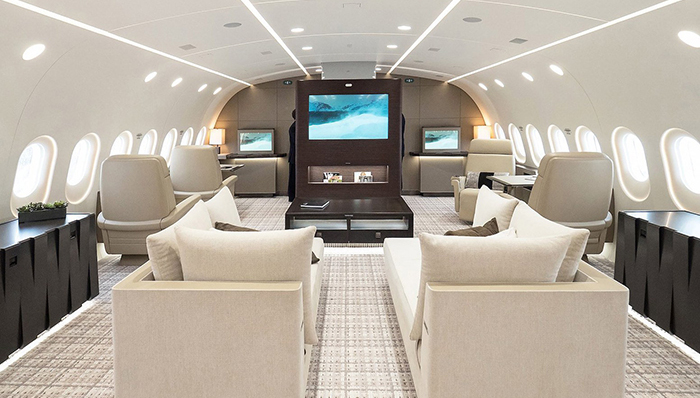 金鹿公务托管全球首架波音 787 公务机，豪华内饰堪比顶级酒店