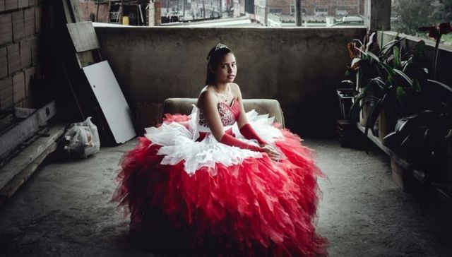 拉美,女孩,成人礼,传统风俗