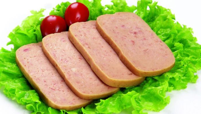 午餐肉,制作,工厂