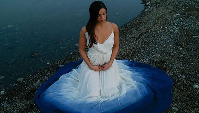 婚纱,扎染,嬉皮