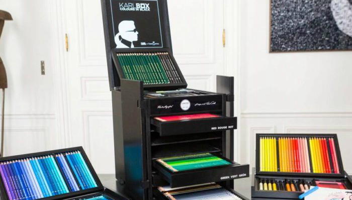 老佛爷,,彩铅,时尚