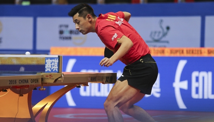 中国赛国乒五虎将闯入八强 方博“内战”失利成唯一掉队男单国手