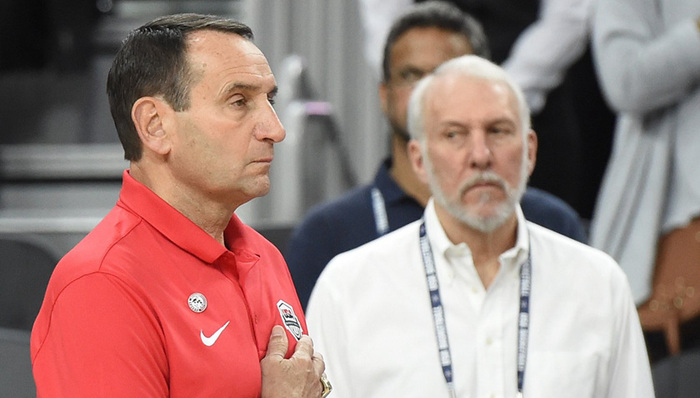 老K教练帅位交接给波波维奇 据说是因为共同的“军方背景”