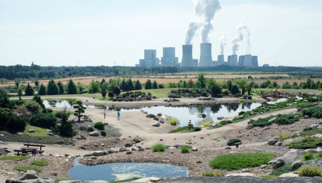 德国,煤矿,人造湖泊,风景,度假