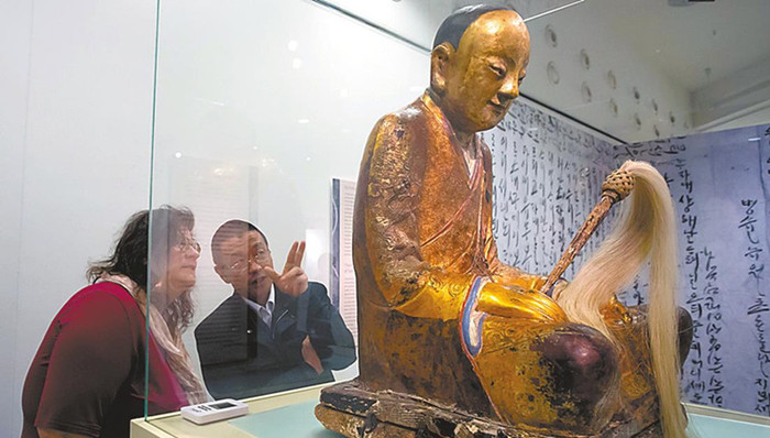 章公祖师肉身像,荷兰藏家,追讨