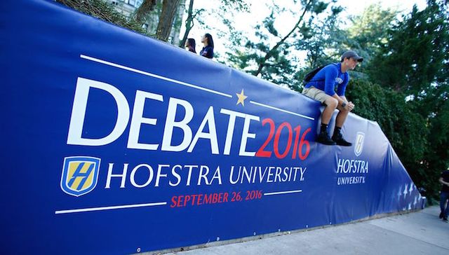 希拉里,特朗普,总统辩论