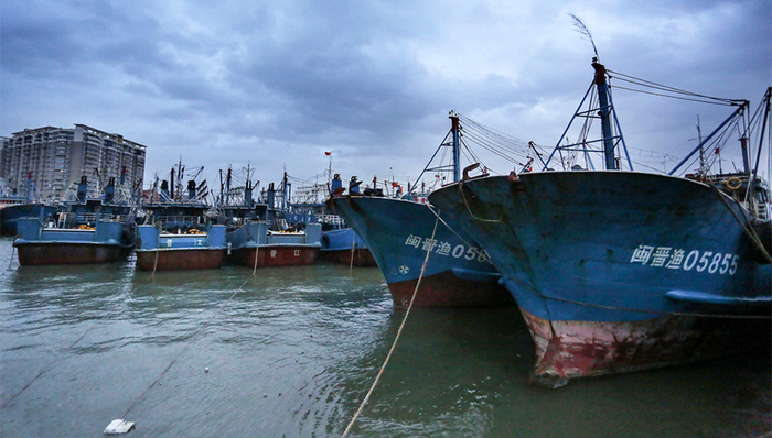 台风“鲇鱼”