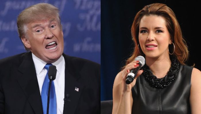 特朗普,希拉里,艾莉西亚‧马查多,性别歧视,种族歧视