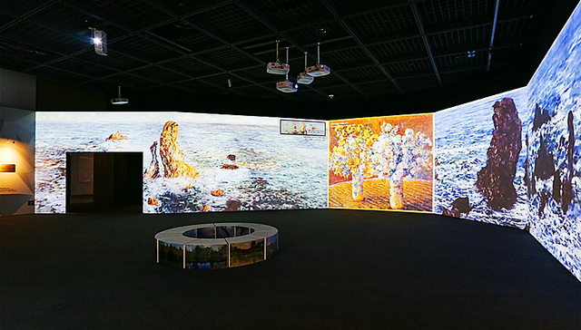 假期带孩子去看莫奈的画展