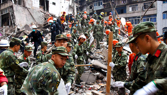 温州,楼房,倒塌