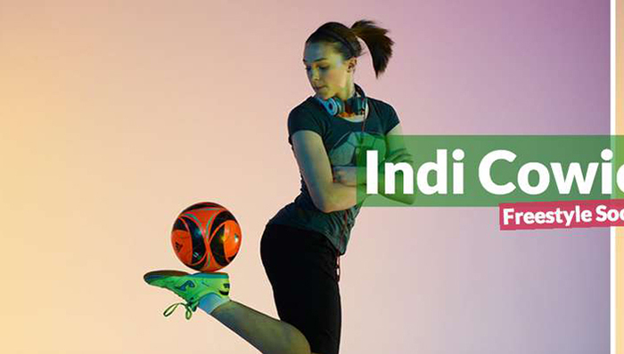 曾经获得梅西的称赞 这个22岁姑娘是全球女子花式足球第一人