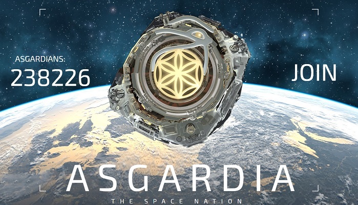 太空国度,太空国家,Asgardia