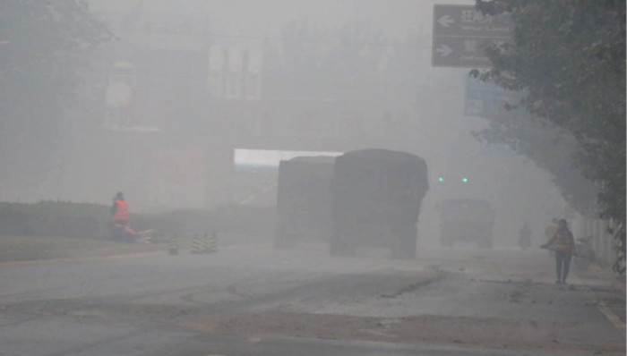 环境污染，雾霾