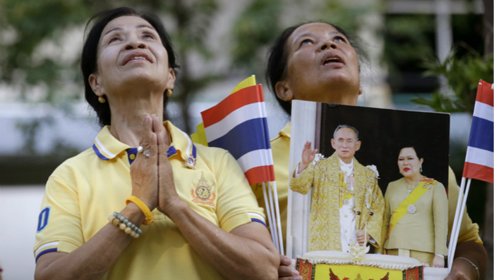 泰国,泰国国王驾崩