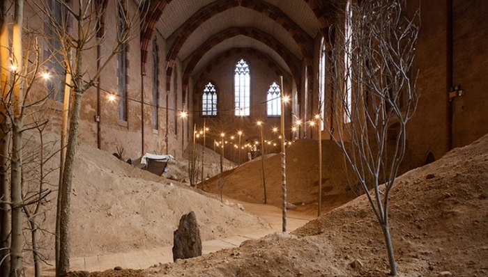 艺术,艺术节,法国,花园,教堂,改造