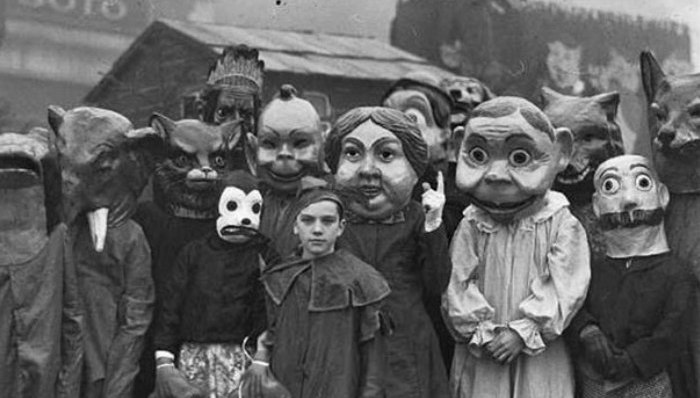 万圣节,老照片,惊悚