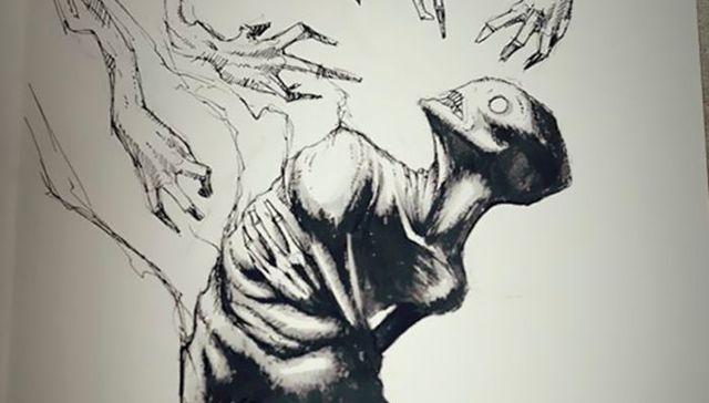 将精神疾病画出来 诡异极了