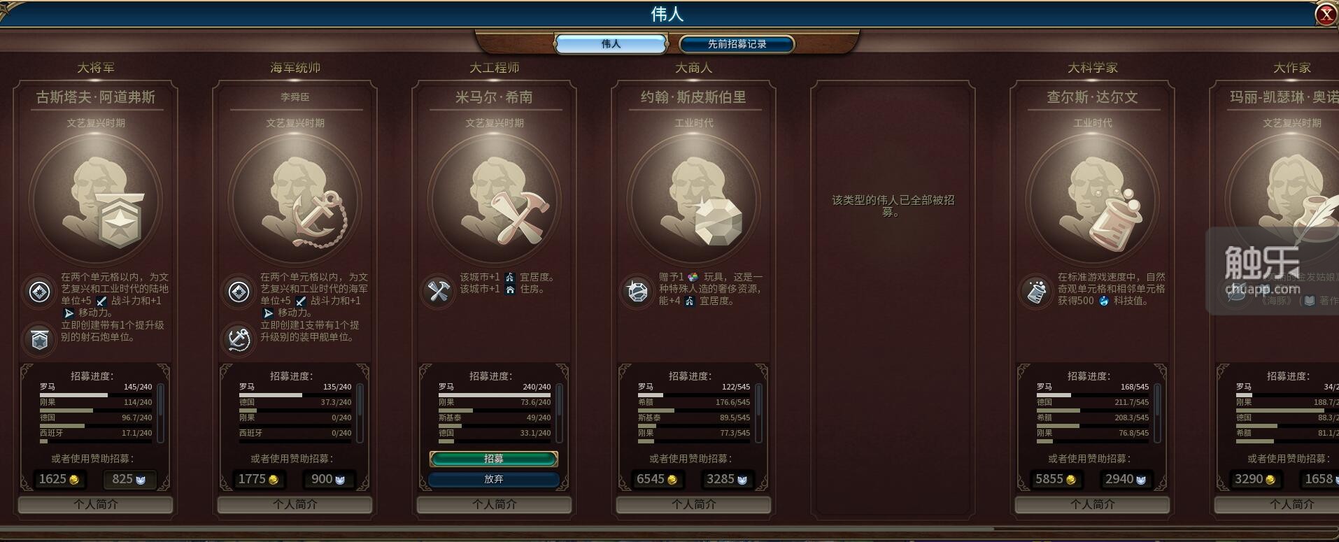 伟人竞拍