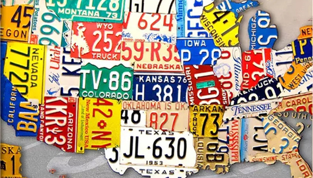 盘点美国那些集美貌与智慧于一身的车牌