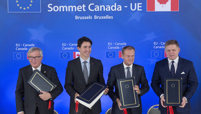 加拿大,欧盟,自贸协定