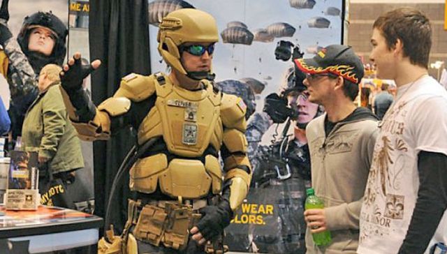 美军特种部队计划在2018年前推出“钢铁侠”作战服