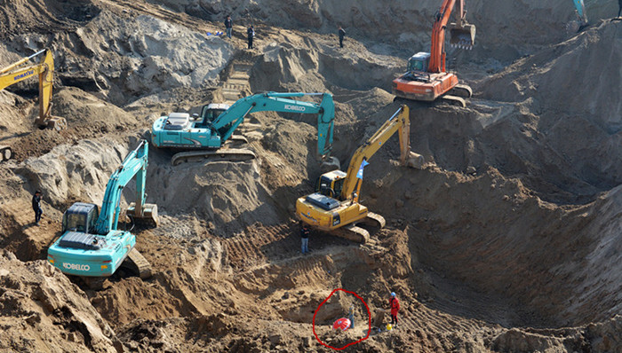 坠井,男童,救援