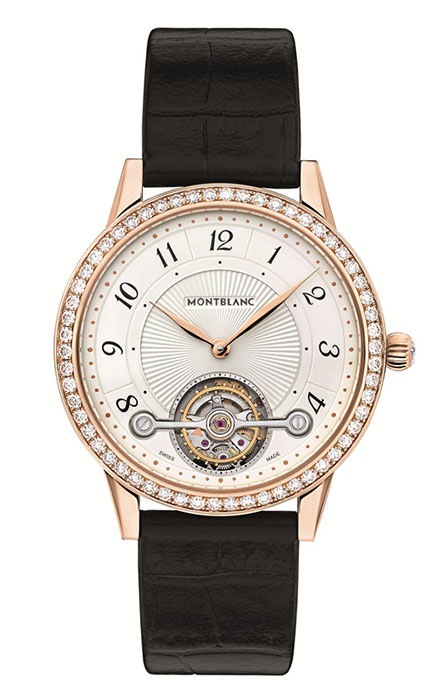 万宝龙宝曦系列外置陀飞轮超薄腕表