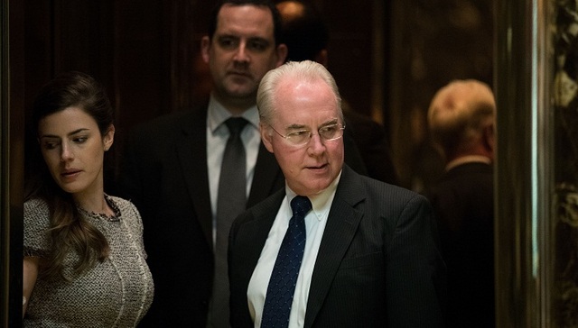 特朗普任命众议员普莱斯出任卫生部长 是奥巴马医改的主要反对者