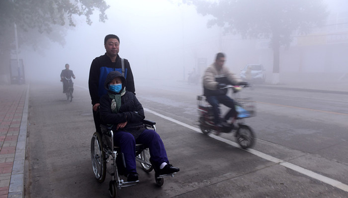 石家庄,污染,雾霾