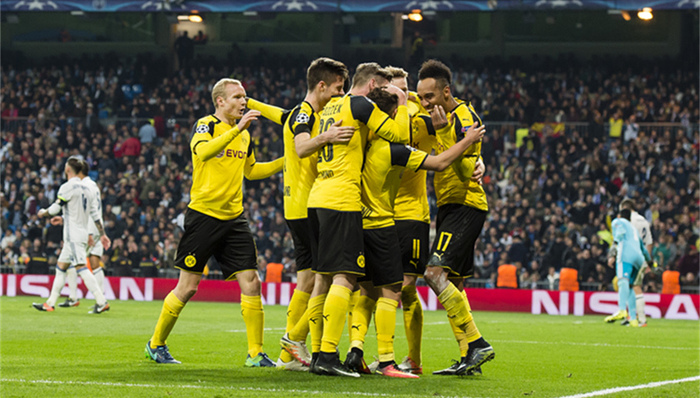 皇马,多特蒙德,莱斯特城