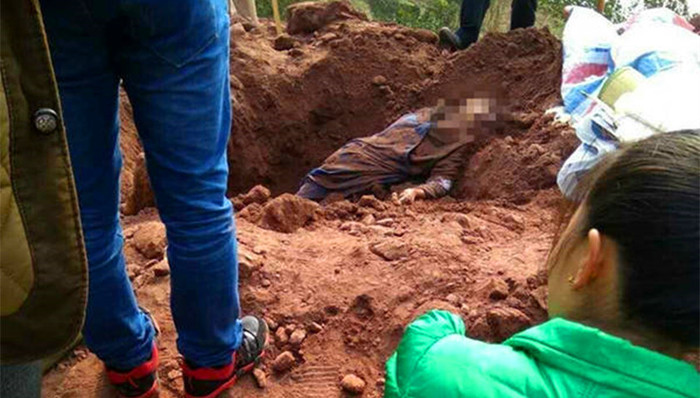 长宁,村民,活埋,推土机