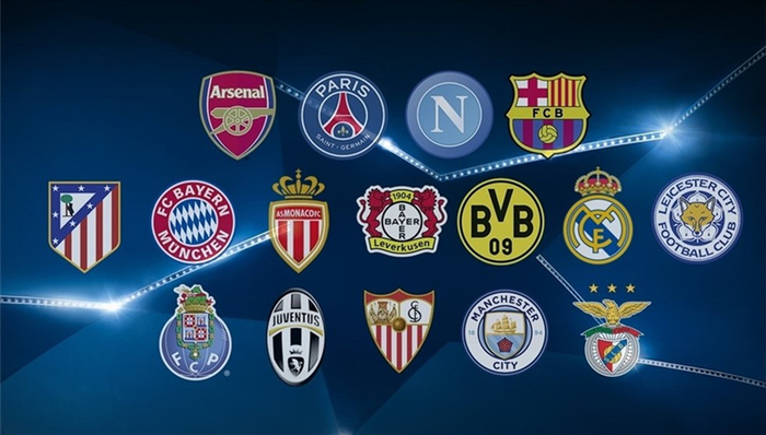 欧冠16强,小组赛