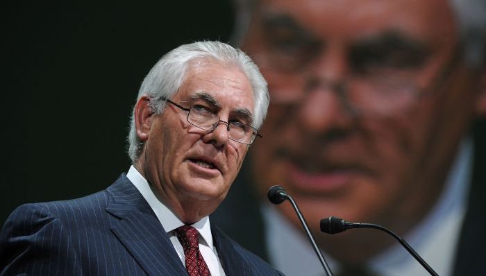 特朗普,美国大选,国务卿,俄罗斯,埃克森美孚