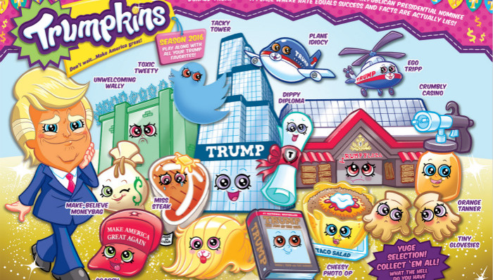 这份美国杂志每次用特朗普漫画当封面销量都会爆