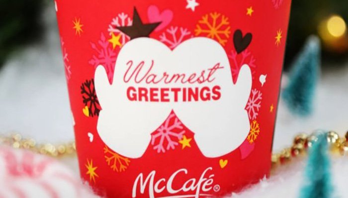 麦当劳,节日杯,恶搞,屁股