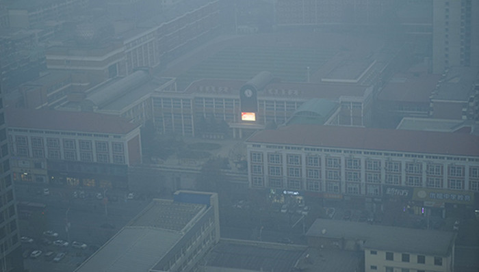 石家庄,雾霾,中小学